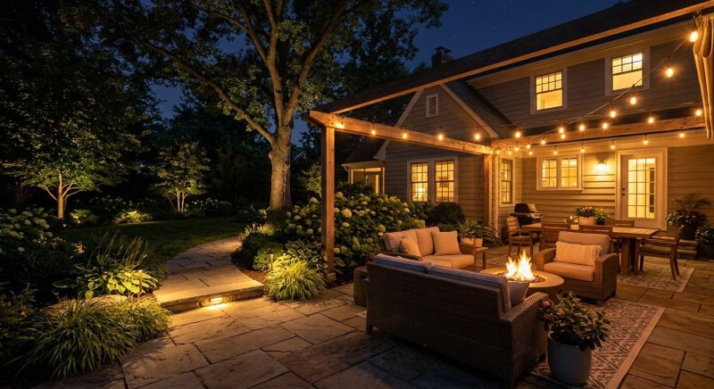 Backyard Lighting Service in Utah County, UT