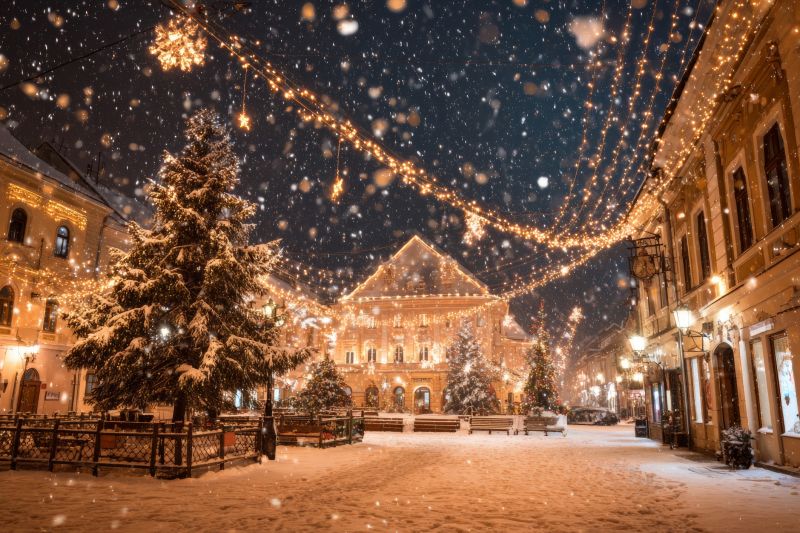 Indoor Christmas Light Arrangements