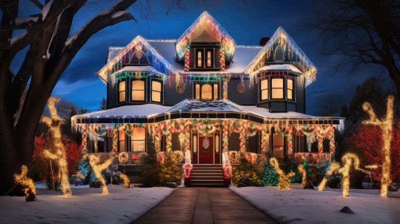 Christmas Lights Installation in Olathe, KS