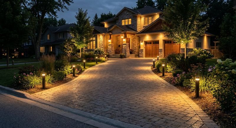 Driveway Lighting Installation in Denver, CO