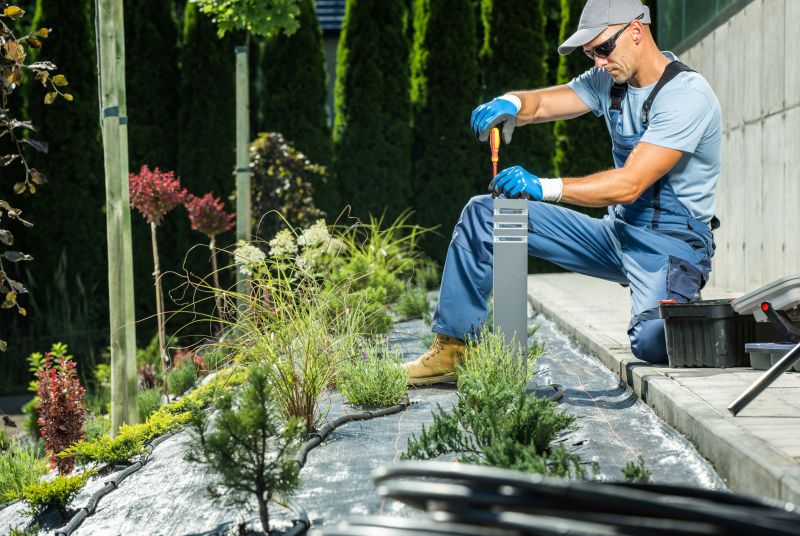 Garden Lighting Installation in Alpharetta, GA