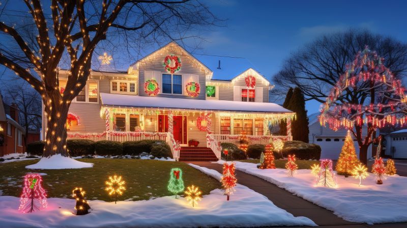 Holiday Lights Installation in Kansas City, KS