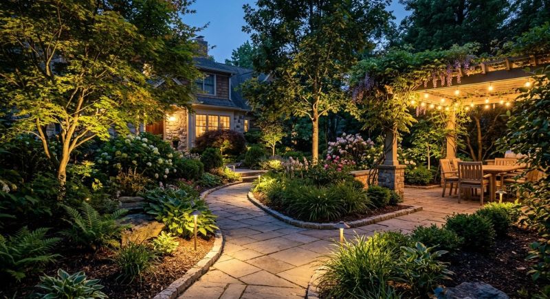Pond Lighting Installation in Provo, UT