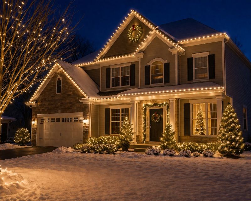 Seasonal Lights Installation in Kansas City, KS