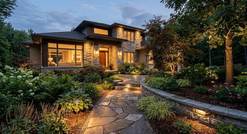 Terrace Lighting Installation in Orem, UT