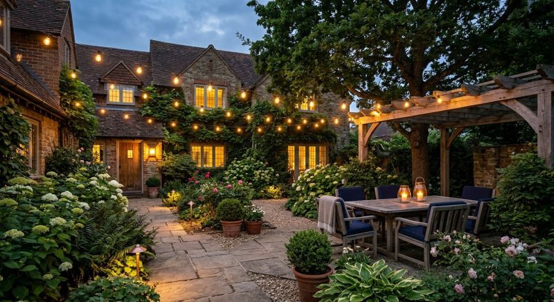 Terrace Lighting Installation in Utah County, UT